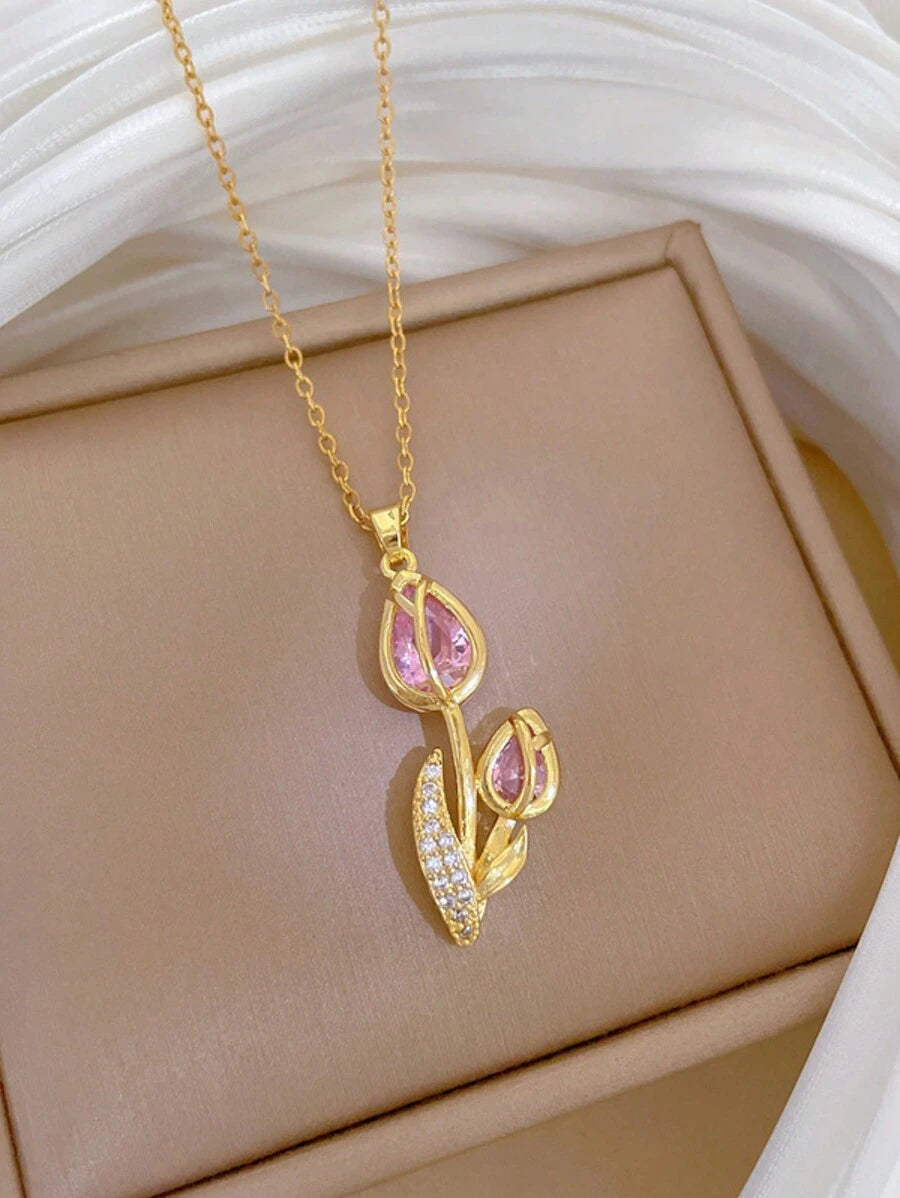 Collar de tulipán 🌷