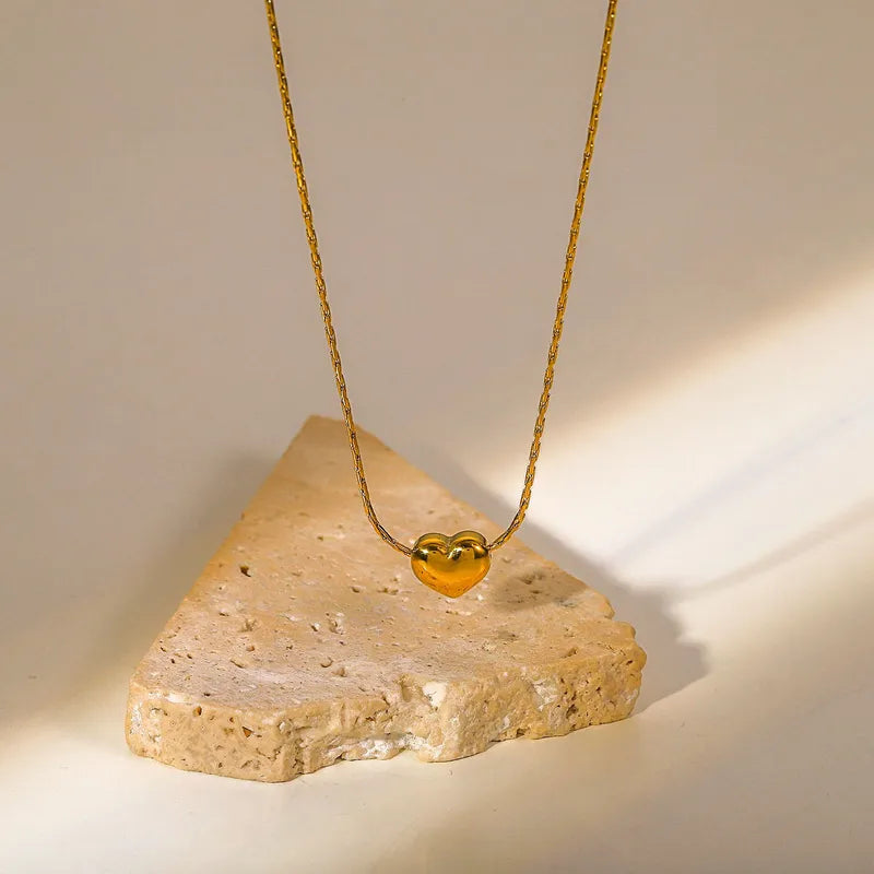 Little heart necklace 💛