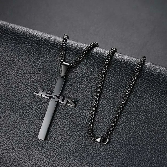 Collar cruz Jesús ❤️