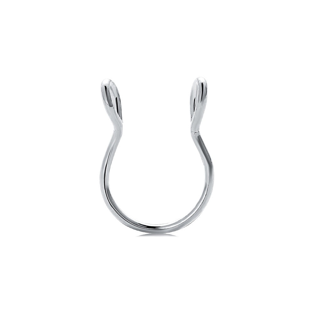 Fake piercing para septum 🤍
