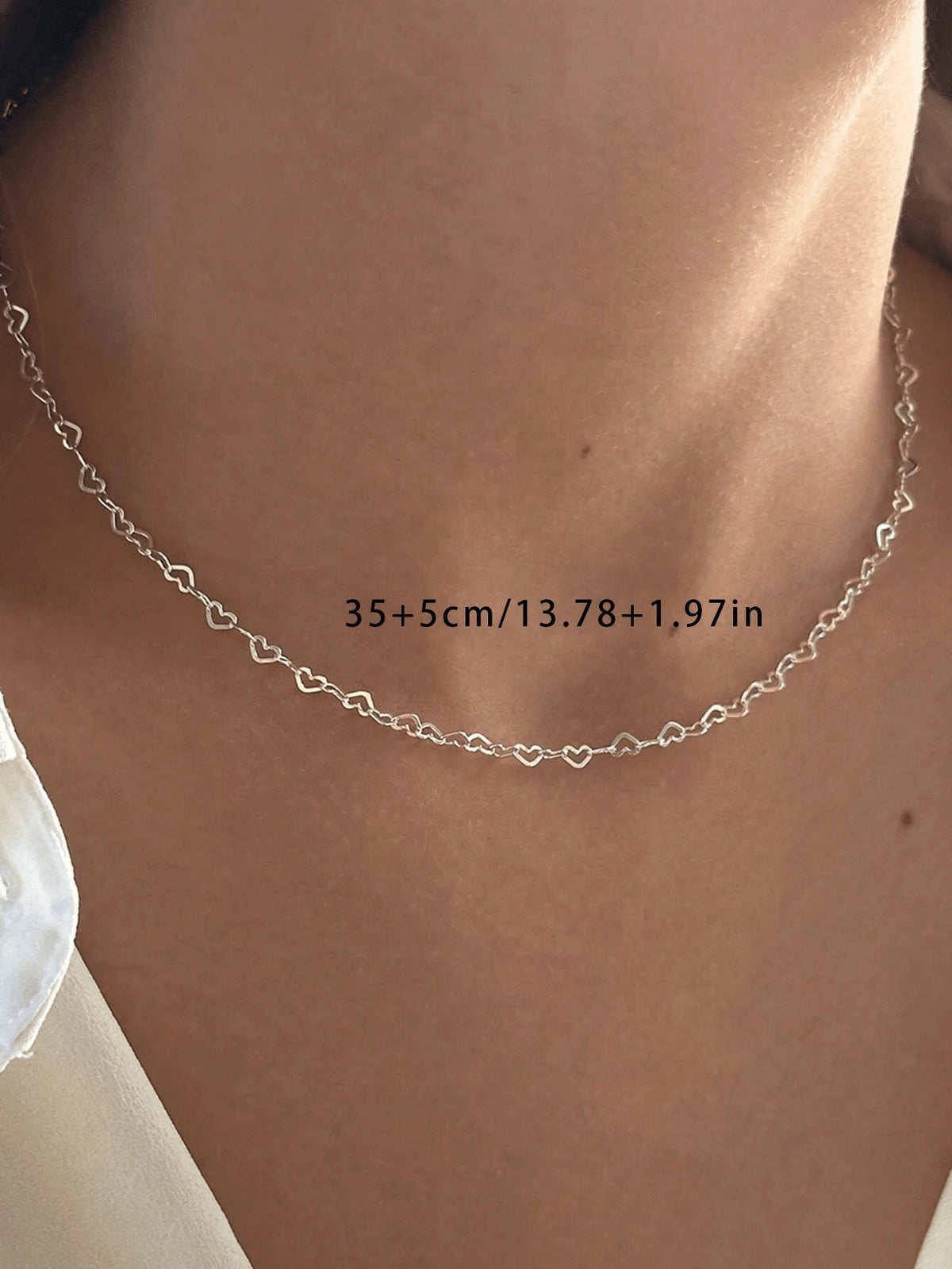Choker de corazones 🤍