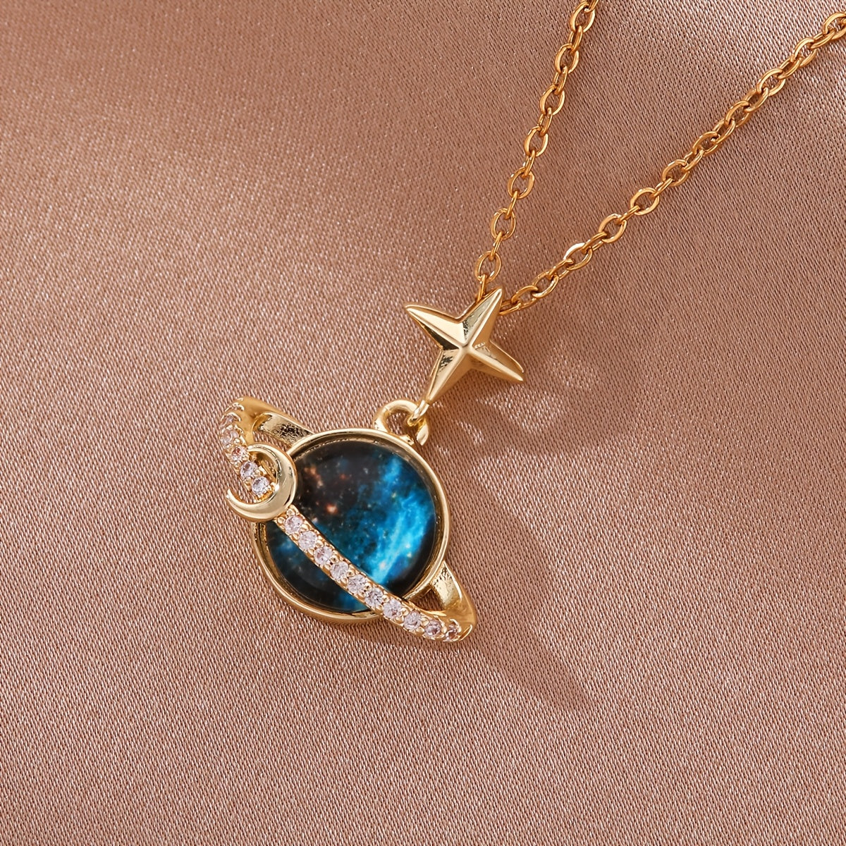 Collar Saturno 🪐