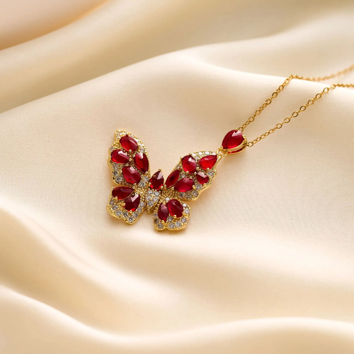 Collar de mariposas Cristal 🦋