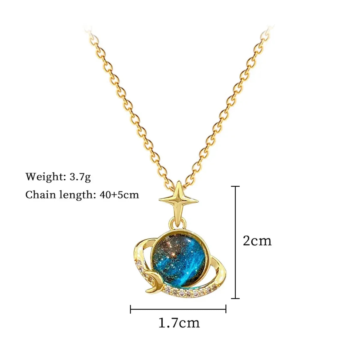Collar Saturno 🪐