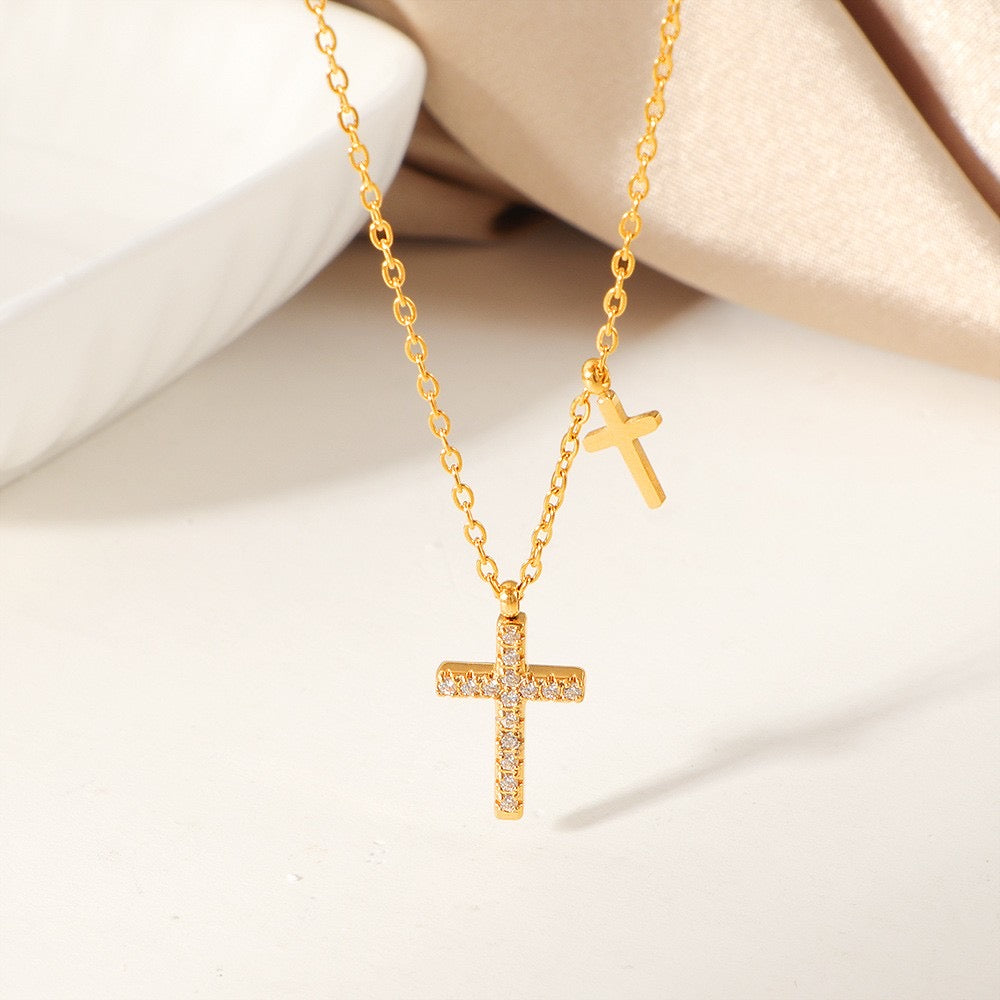 Collar de cruces 🤍