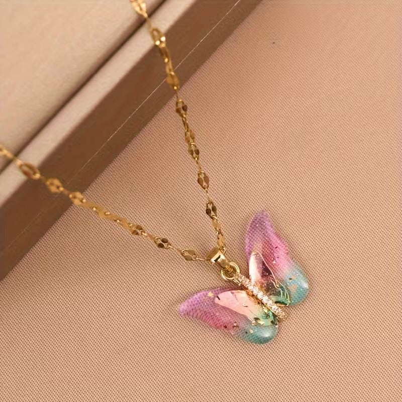 Collar mariposa 🦋