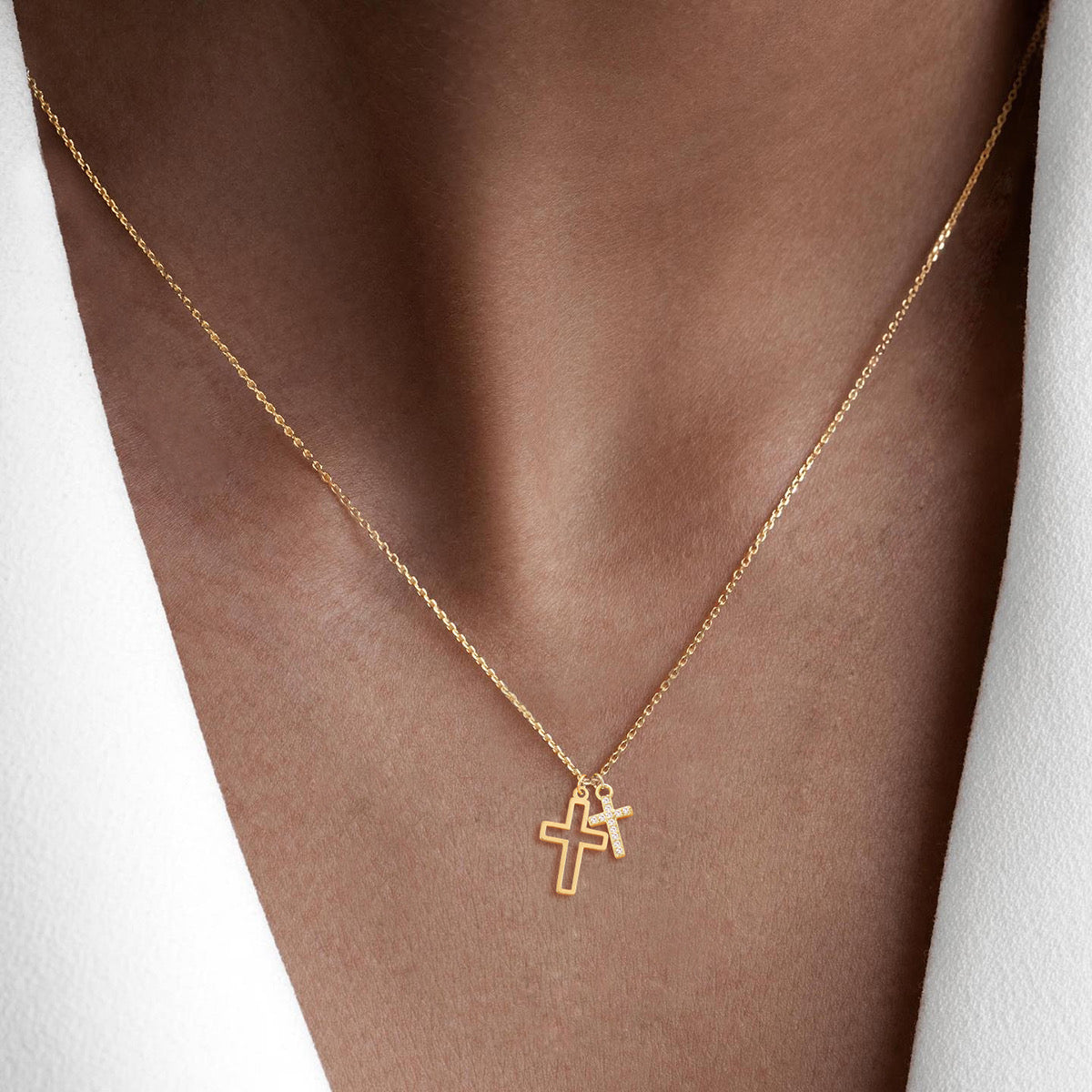 Collar de cruces ✨