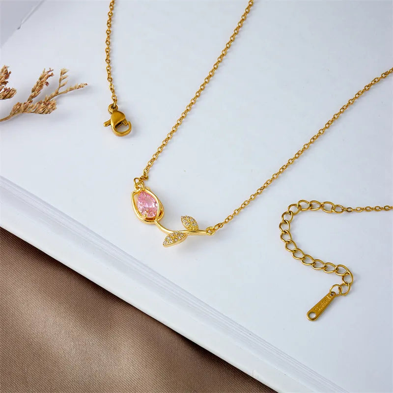 Collar de tulipán 🌷