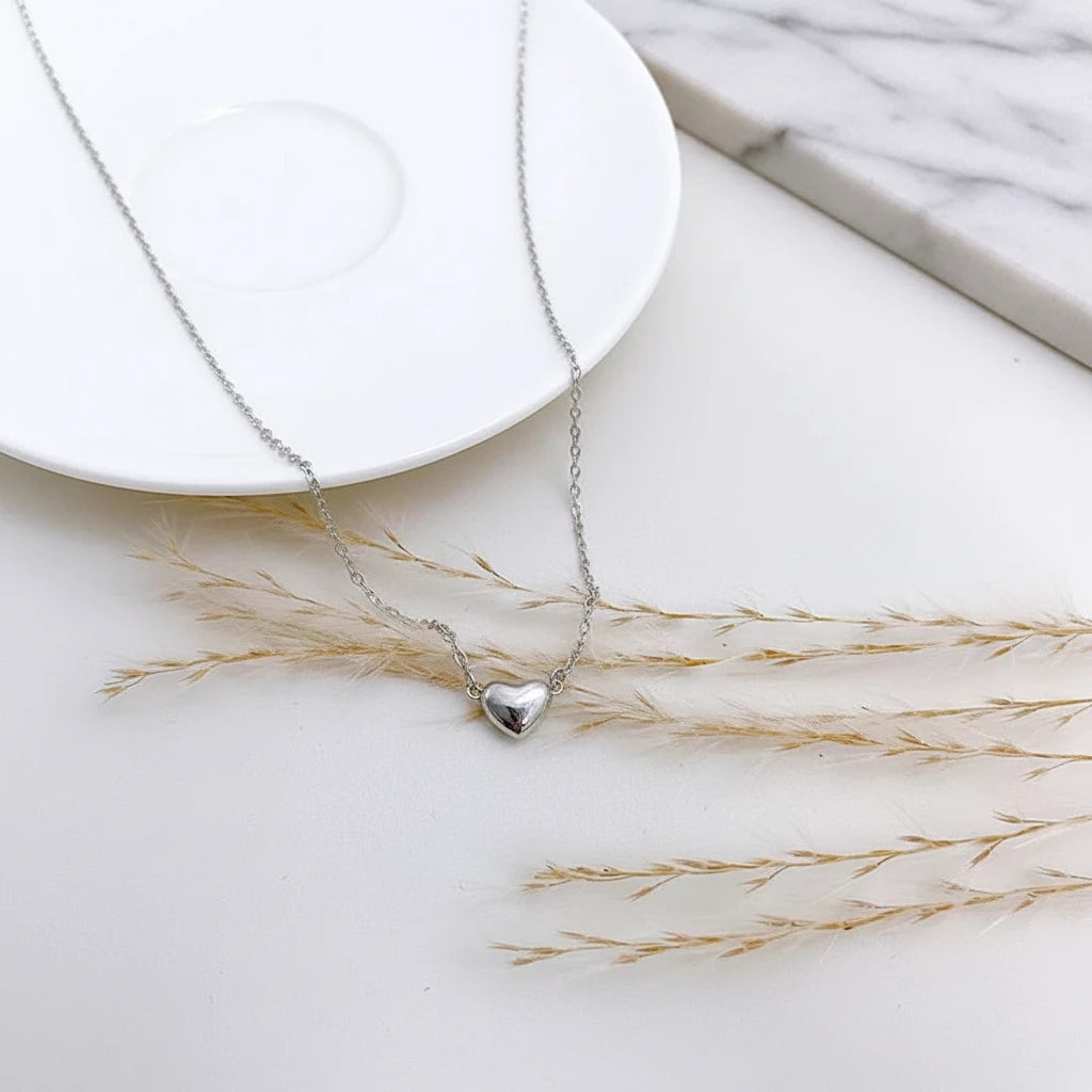 Little heart necklace 🤍