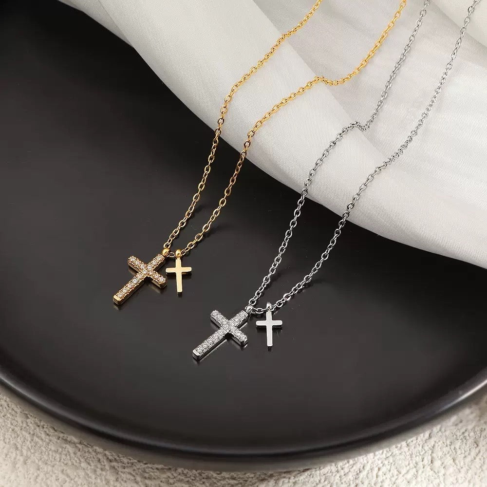 Collar de cruces 🤍