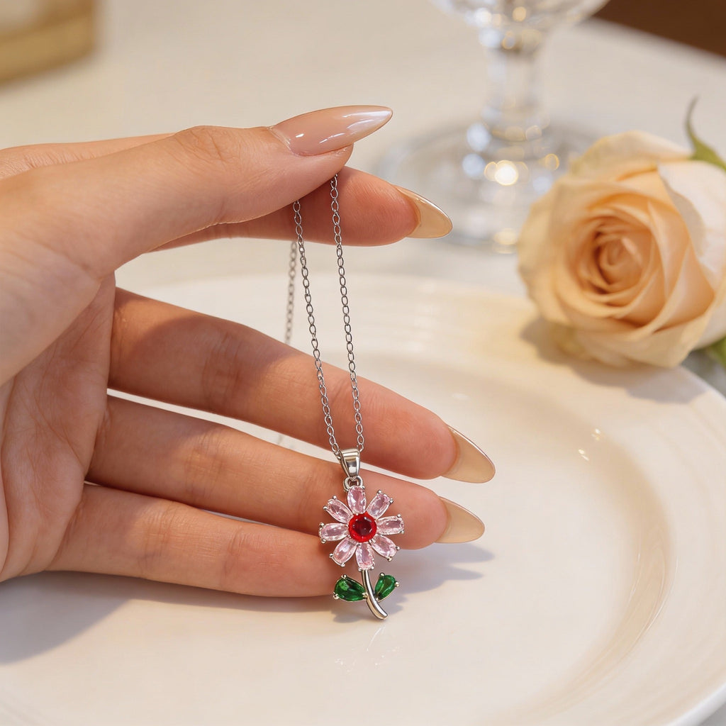 Collar de flor🌸