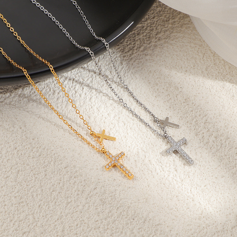 Collar de cruces 🤍