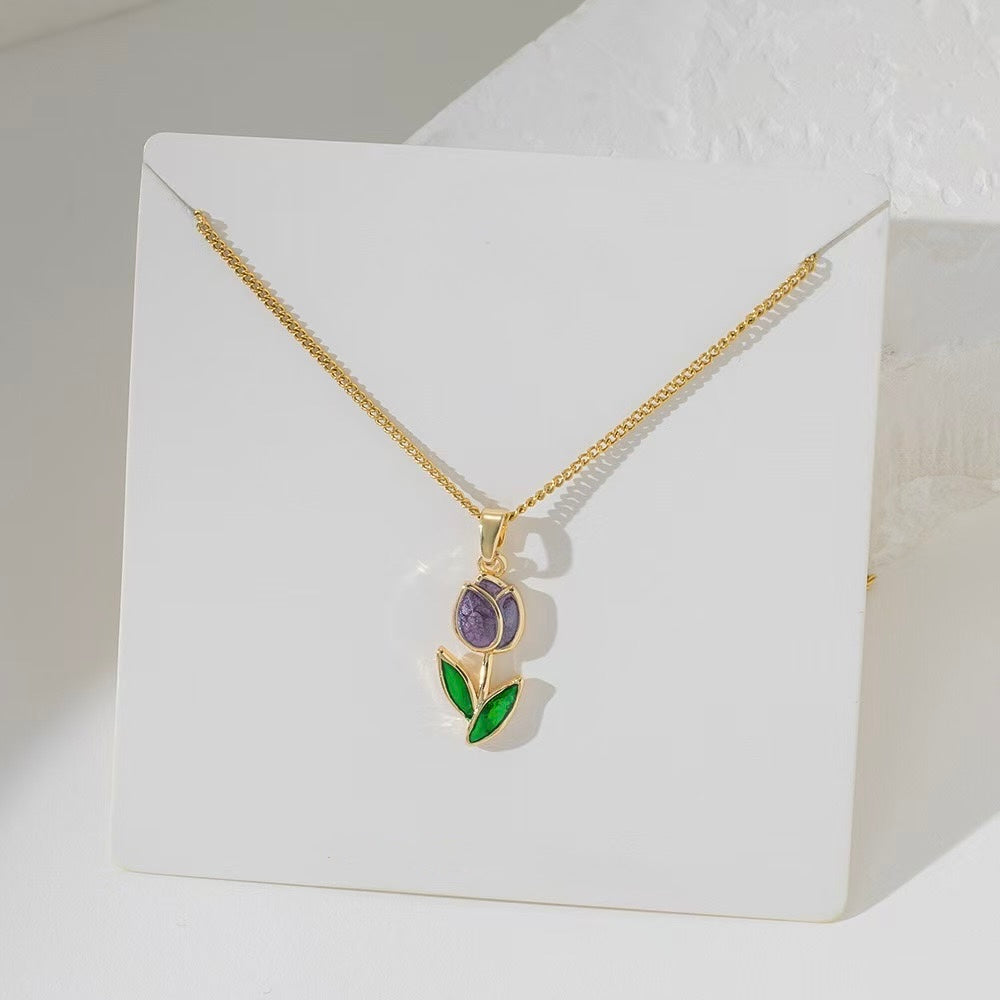 Collar de tulipán 🌷