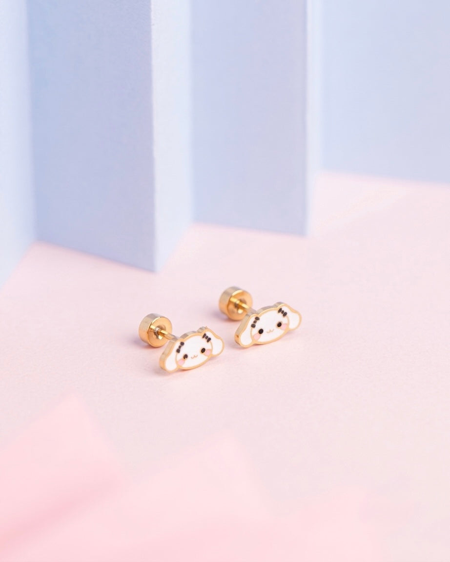 Pendientes Cinnamorroll 🤍