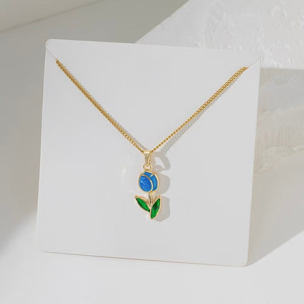 Collar de tulipán 🌷