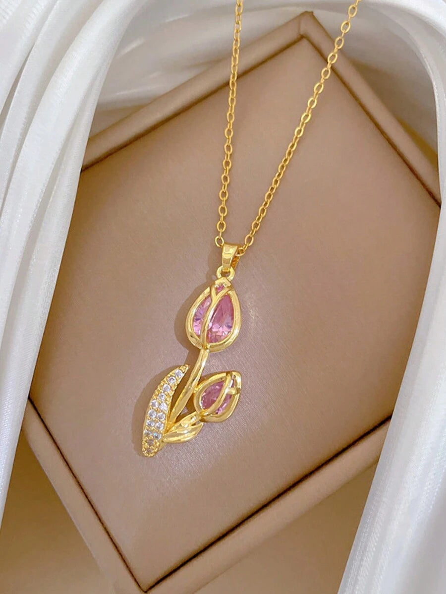 Collar de tulipán 🌷
