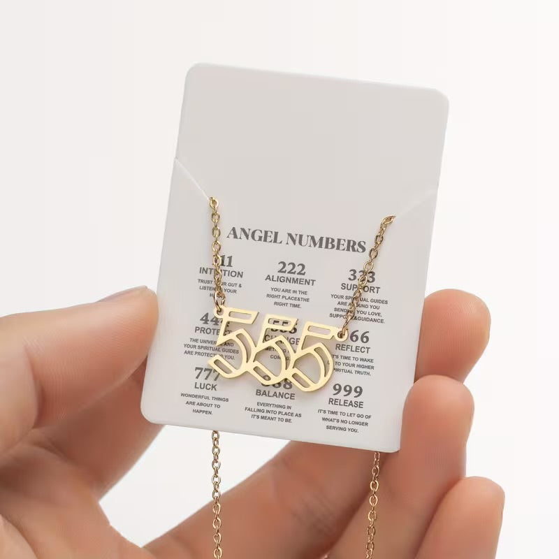 Ángel number necklace 🤍