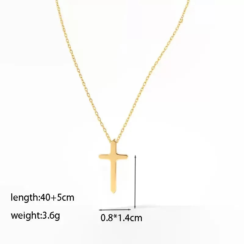 Collar de cruz ✨