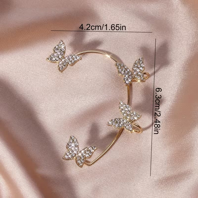 Ear cuff de mariposas 🦋