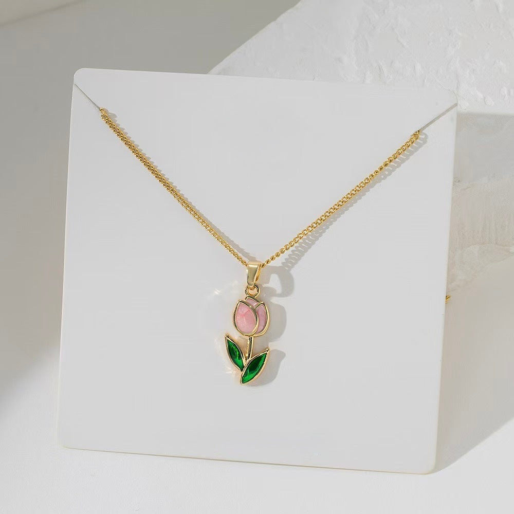 Collar de tulipán 🌷