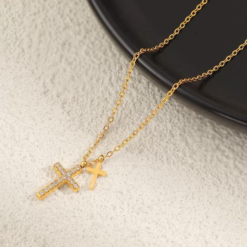 Collar de cruces 🤍