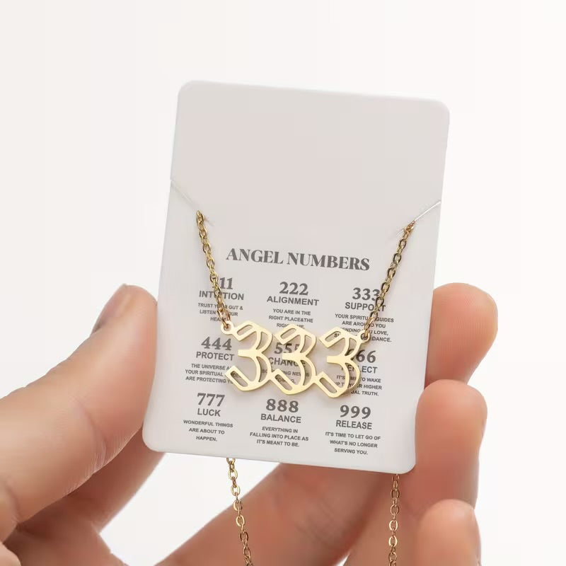 Ángel number necklace 🤍