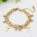 Pulsera de cruces ✨