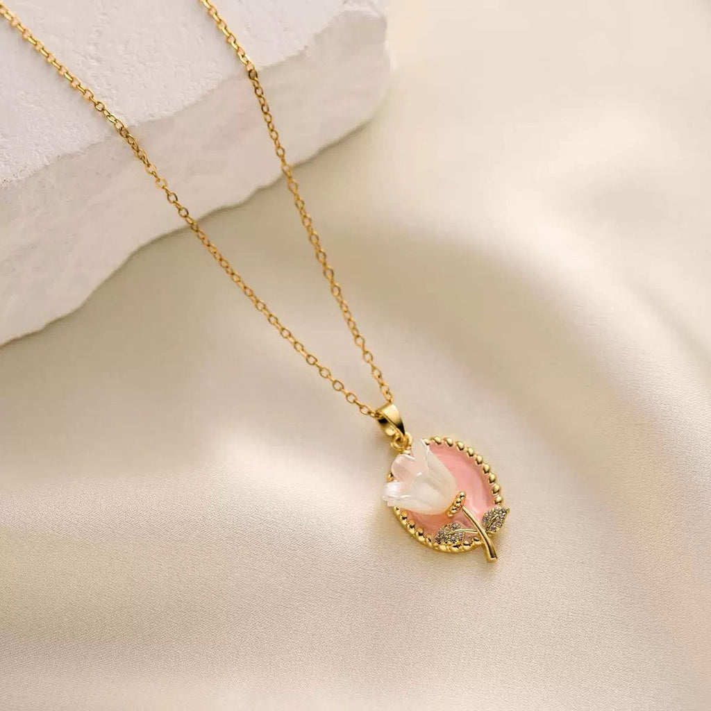 Collar de tulipán vintage 🌷