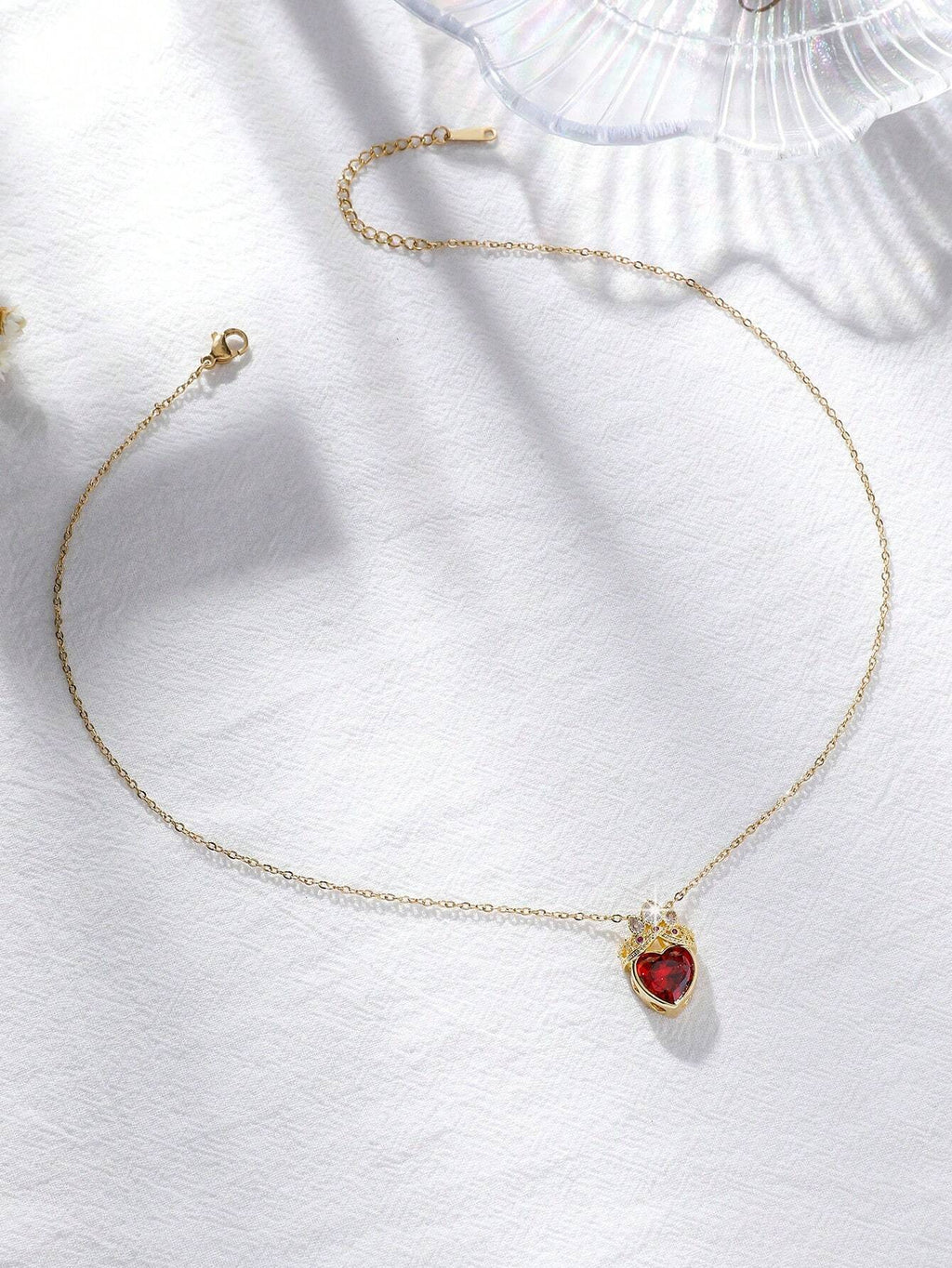 Collar corazón con corona 👑