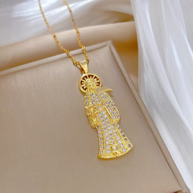 Collar Santa Muerte ✨