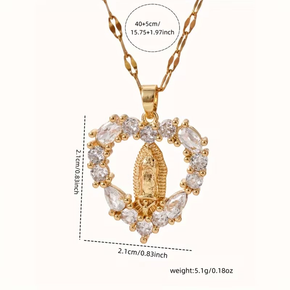Collar de virgen 🤍