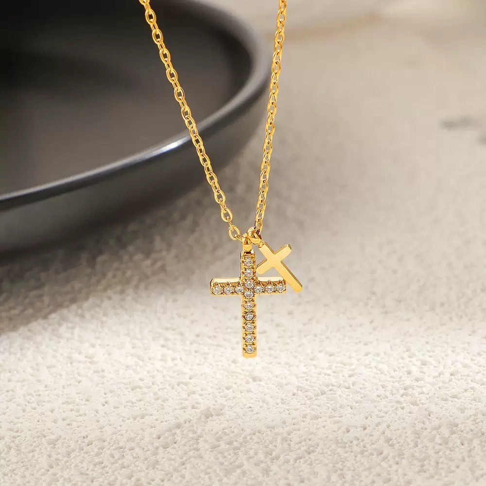 Collar de cruces 🤍