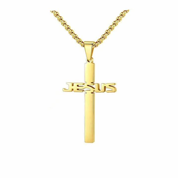 Collar cruz Jesús ❤️