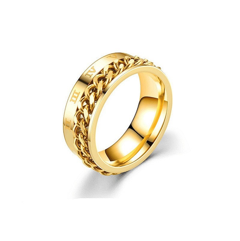 Anillo para la ansiedad de cadena ✨
