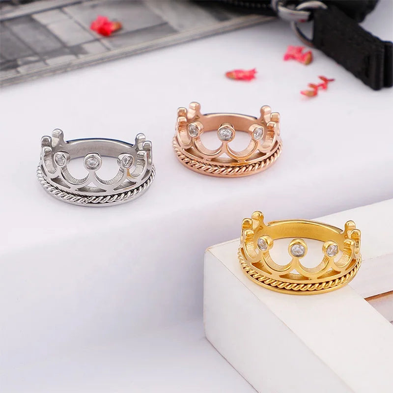 Anillo promesa corona 👑