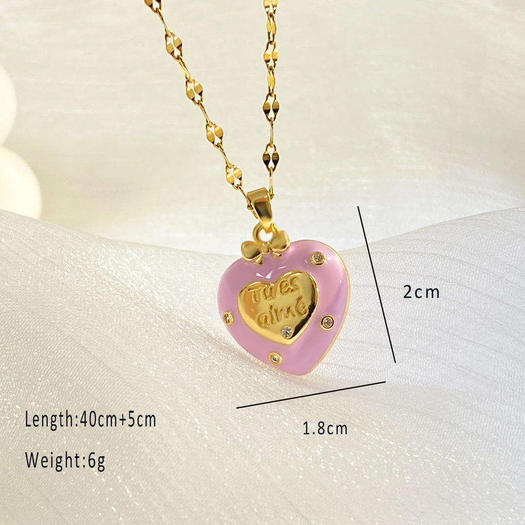 Collar Tu es aimé 💗