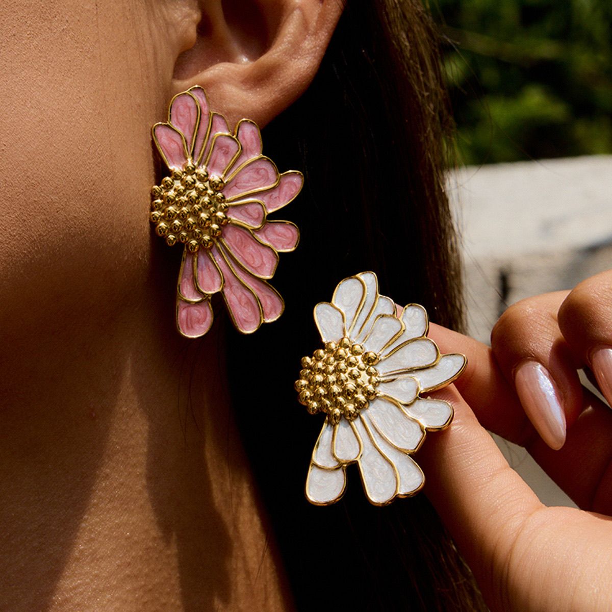 Pendientes floral 🌸