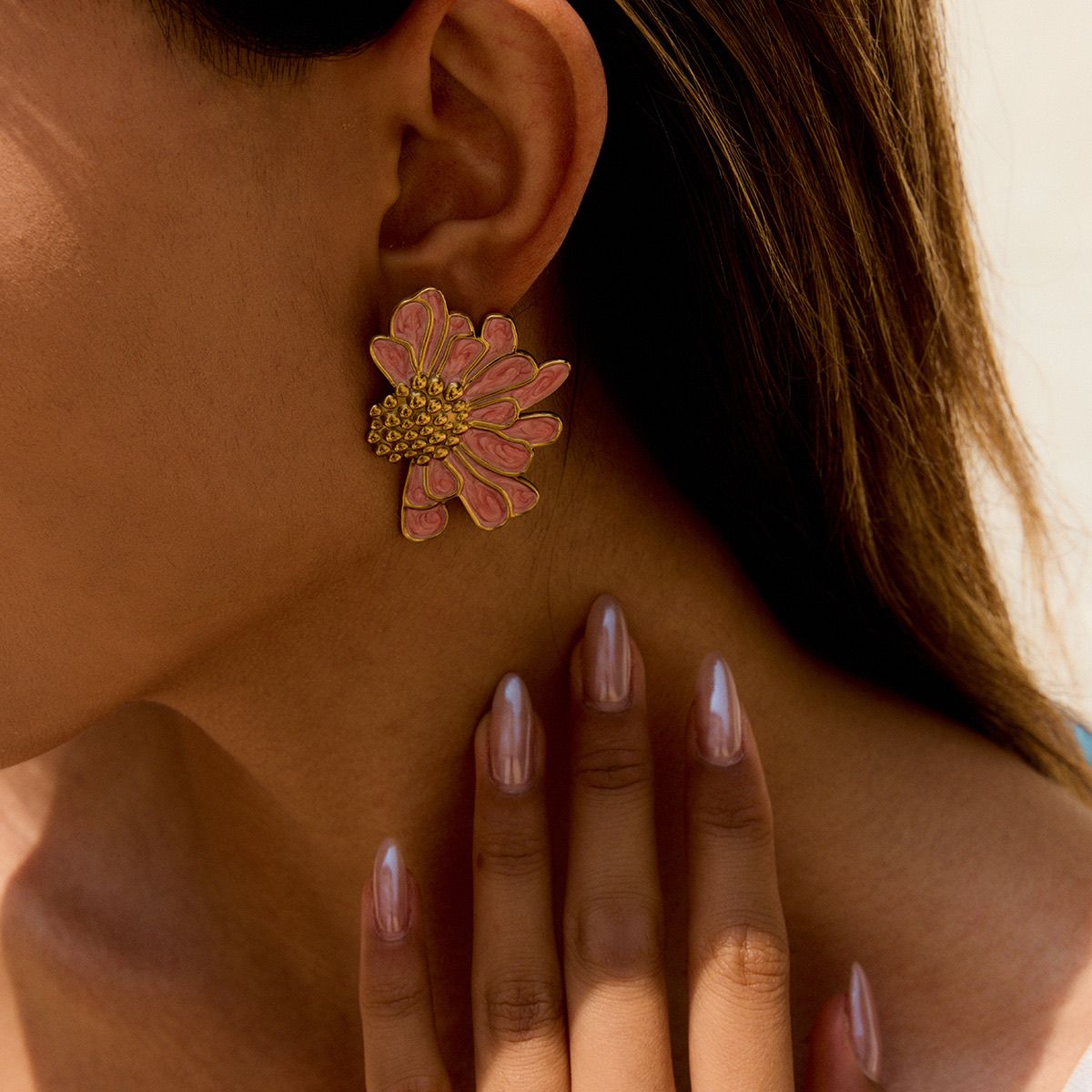 Pendientes floral 🌸